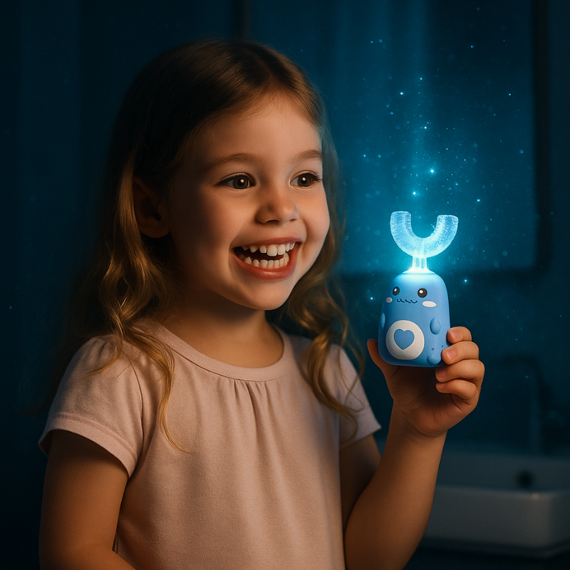 Smilo - Elektrische U-förmige Kinderzahnbürste