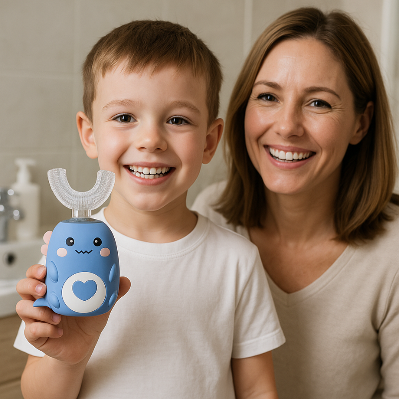 Smilo - Elektrische U-förmige Kinderzahnbürste
