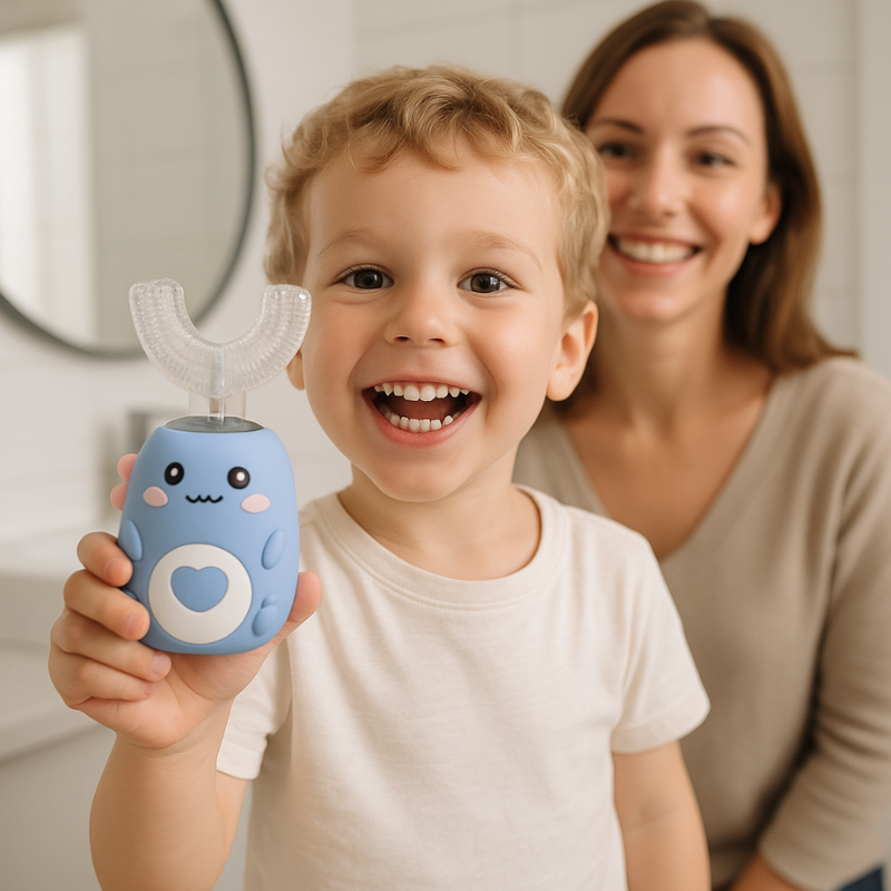 Smilo - Elektrische U-förmige Kinderzahnbürste