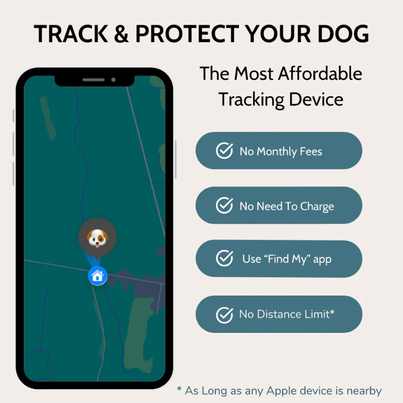 LOK8™ AirTag Hunde-Halsband