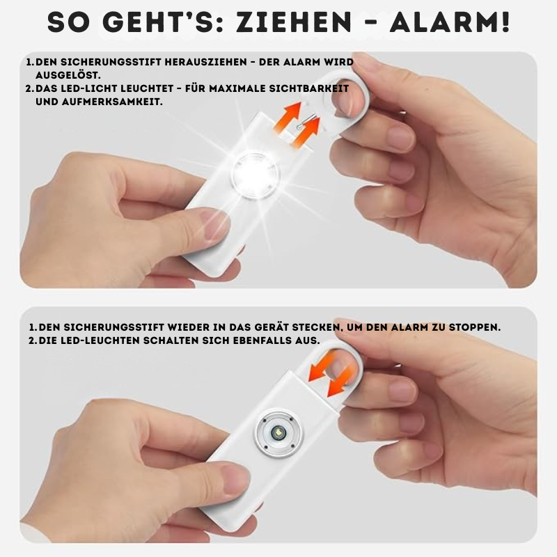 Mino - schriller Alarm